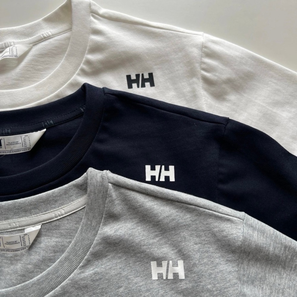 挪威大咖# HH 海麗漢森 25ss新款 純棉雙紗 打底長袖  質感非常柔軟舒服-細節圖4