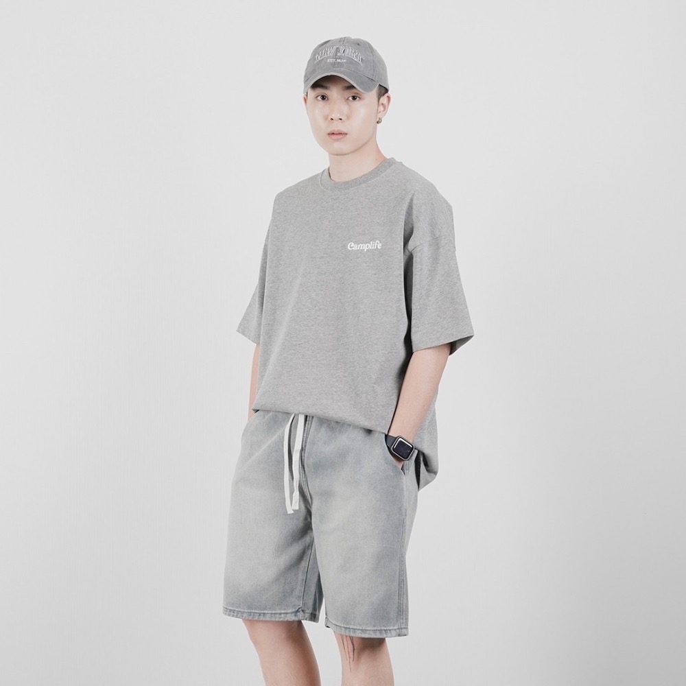 山中無訊號細絨布短T-細節圖6