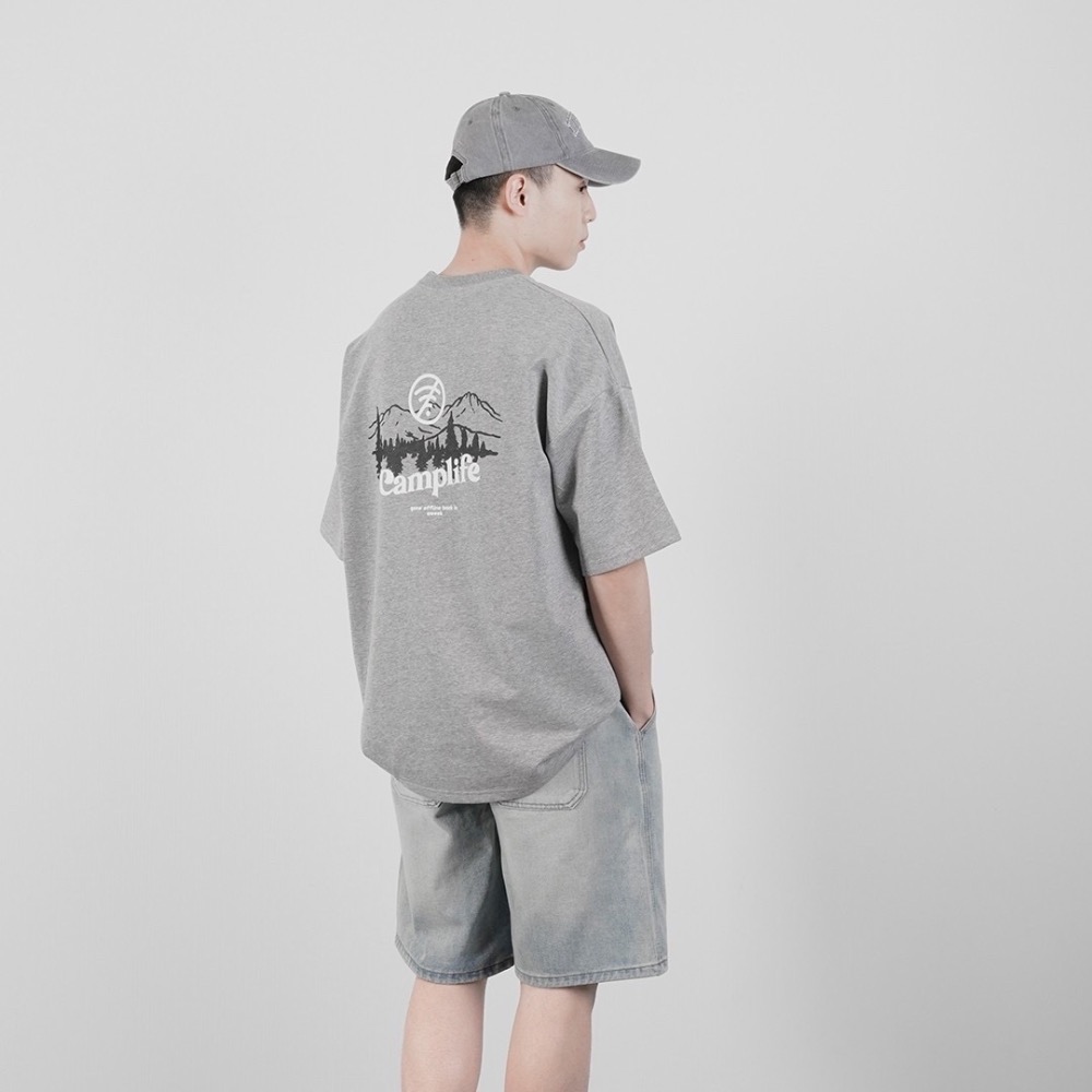 山中無訊號細絨布短T-細節圖7