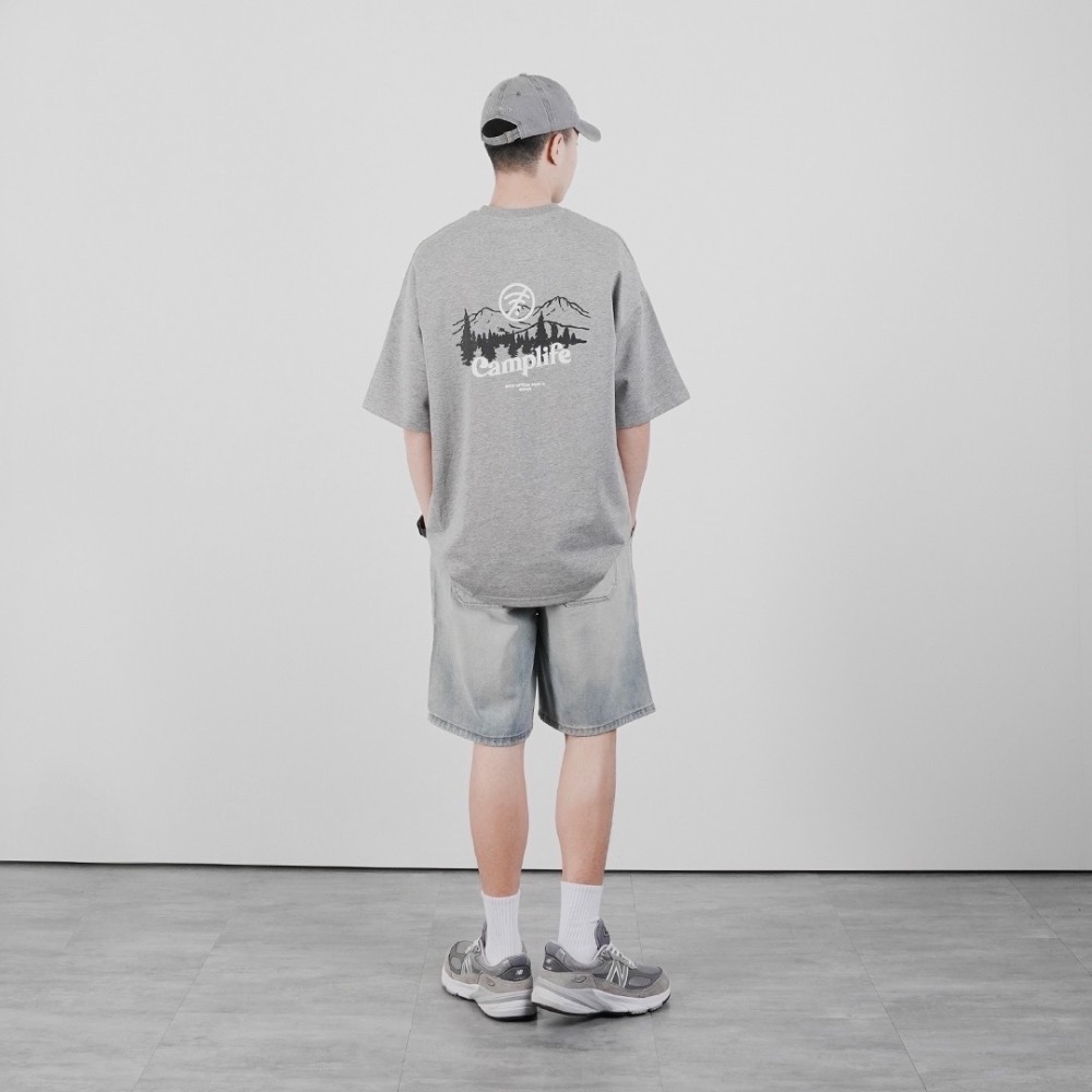 山中無訊號細絨布短T-細節圖8