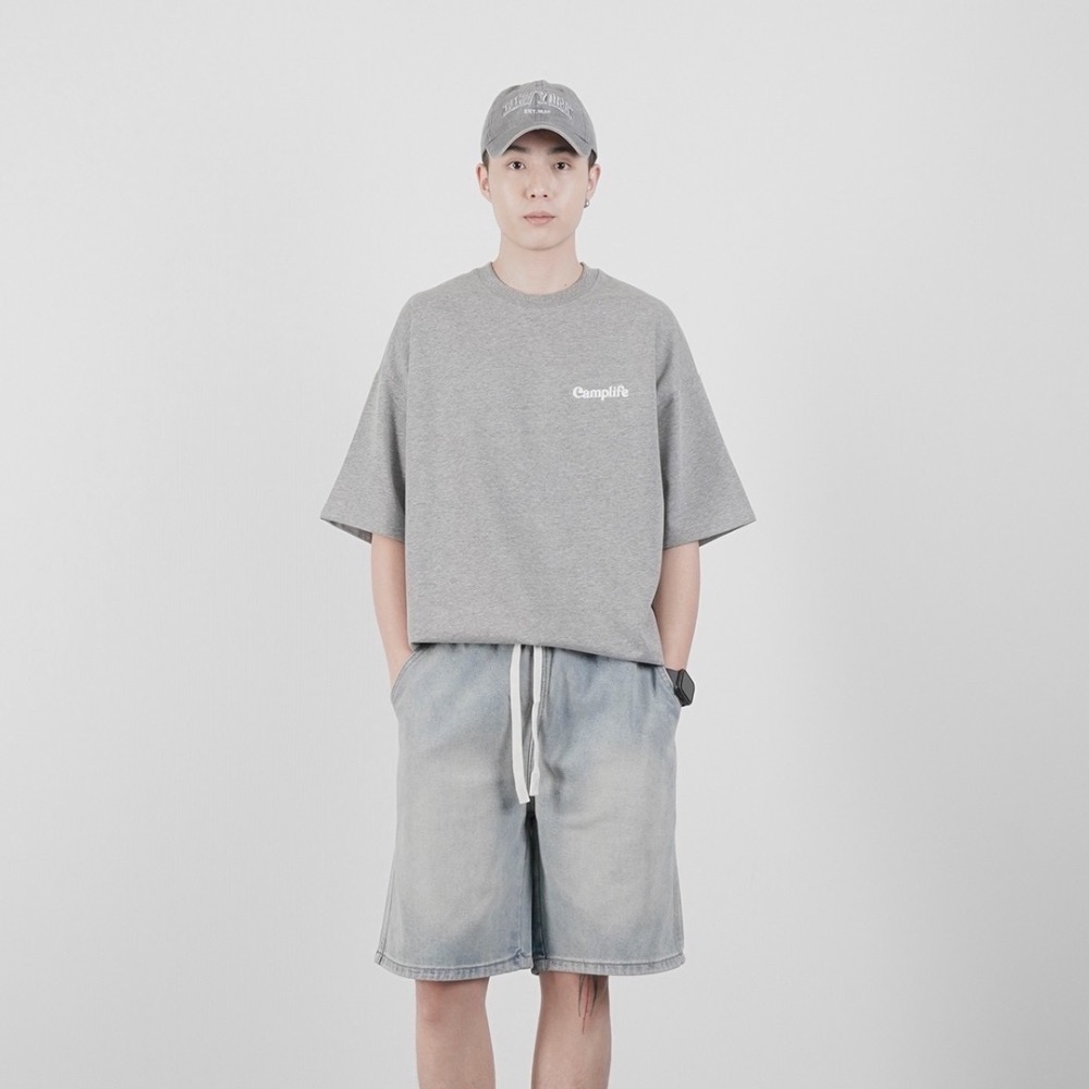 山中無訊號細絨布短T-細節圖9