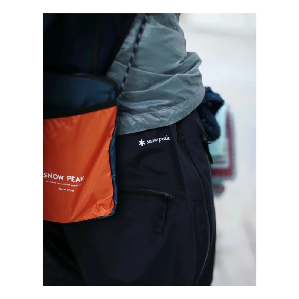Snow peak 雪花包  多巴胺拼色！日系戶外防撕裂運動休閒斜挎包-細節圖6