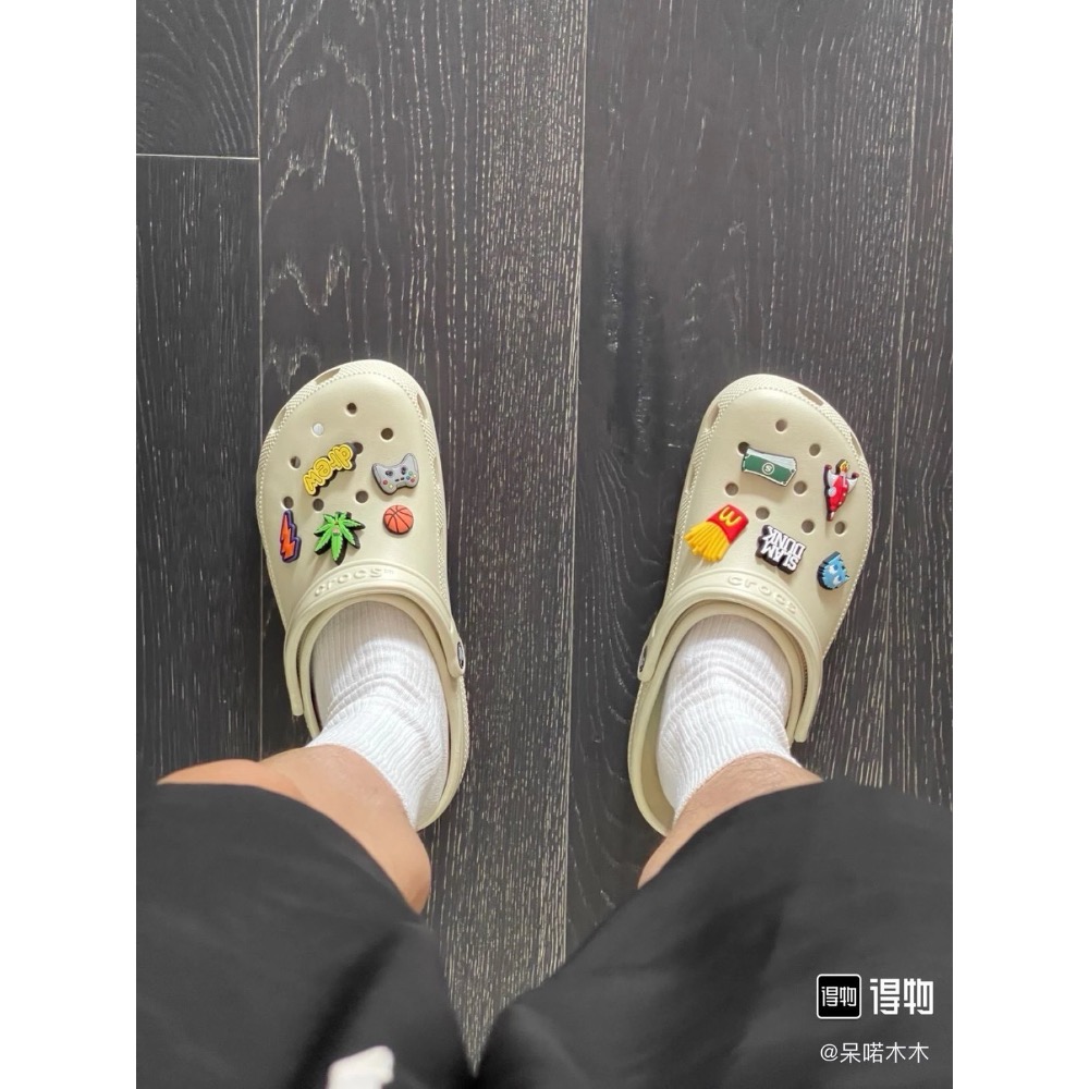 白敬亭同款 數量不多  Crocs  DIY洞洞鞋-細節圖6