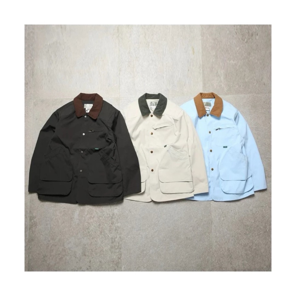 L.L.BEAN FIELD COAT 防水防風 尼龍帆布 獵裝夾克 翻領外套 男女款-細節圖2