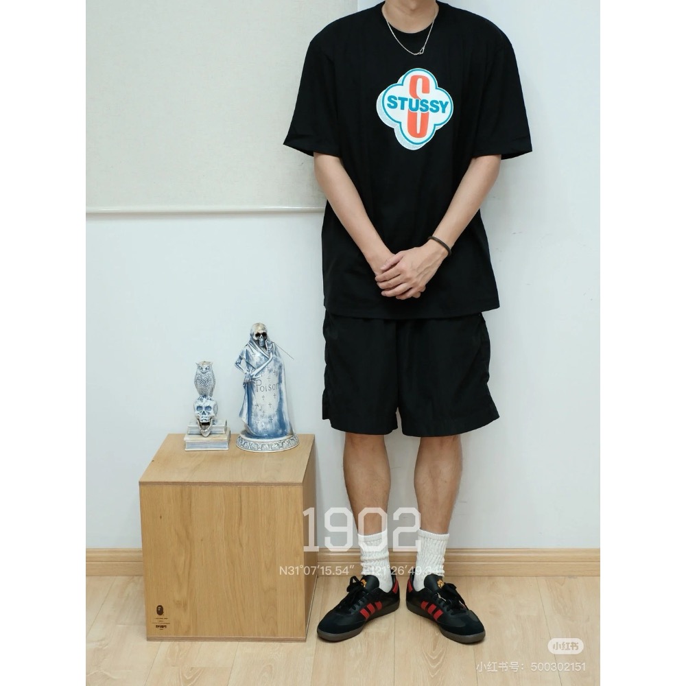 Stussy 積木短袖-細節圖4