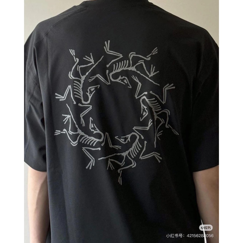 小紅書爆款推薦-ARCTERYX始祖鳥3M反光男女同款短袖-細節圖3