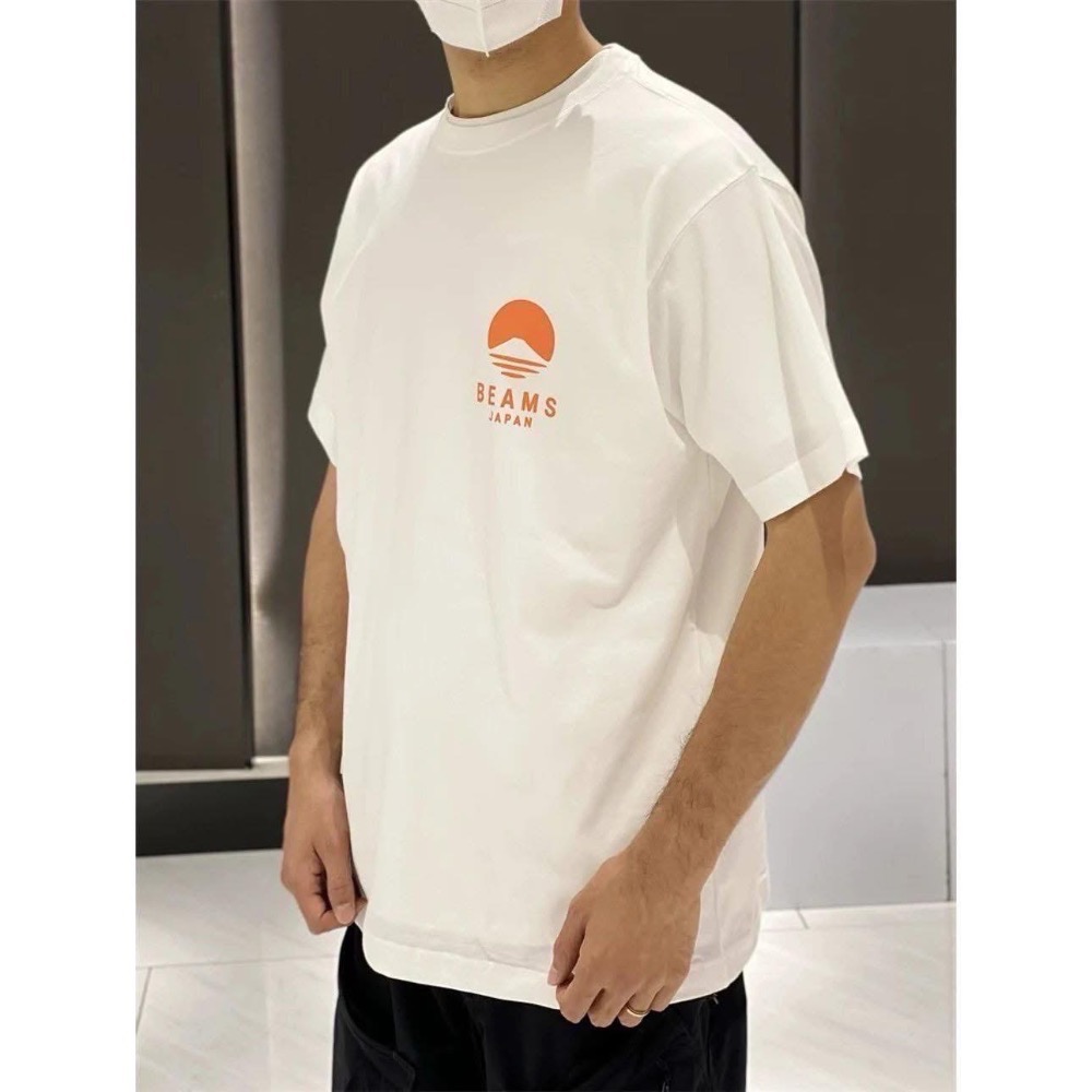 25ss京都限定#BeamsJapan Kyoto 2025SS 京都限定 富士山 紅繩 短袖T恤男女同款-細節圖4