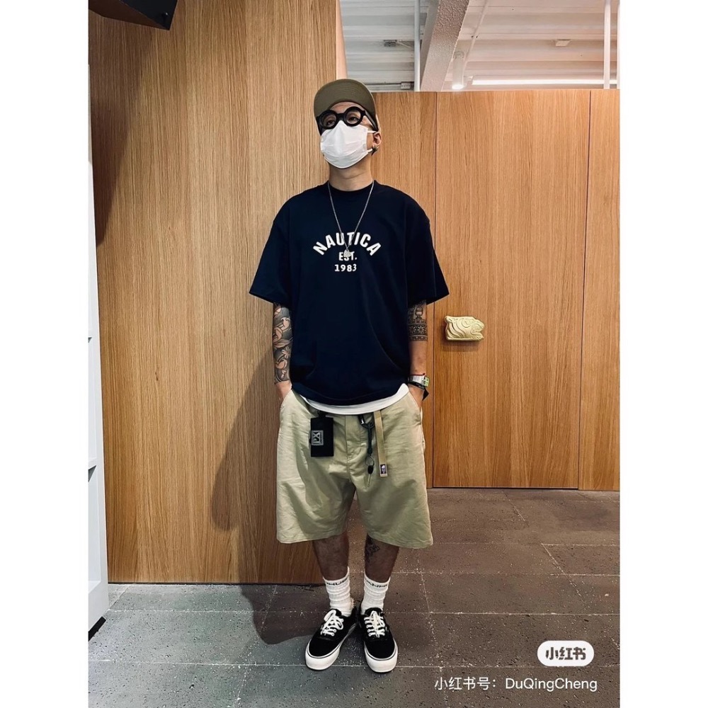 NAUTICA長谷川 1983貼布  刺繡字母 短袖T恤 男女款-細節圖8