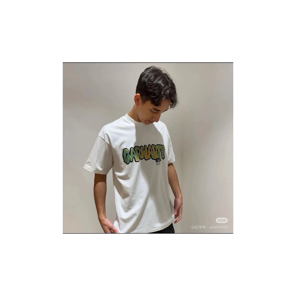 Carhartt 塗鴉字母短袖-細節圖3