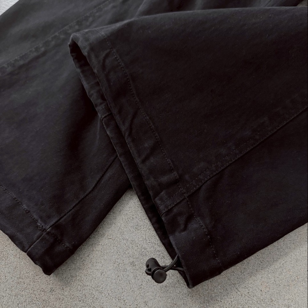 街頭寬版水洗工裝褲-細節圖10