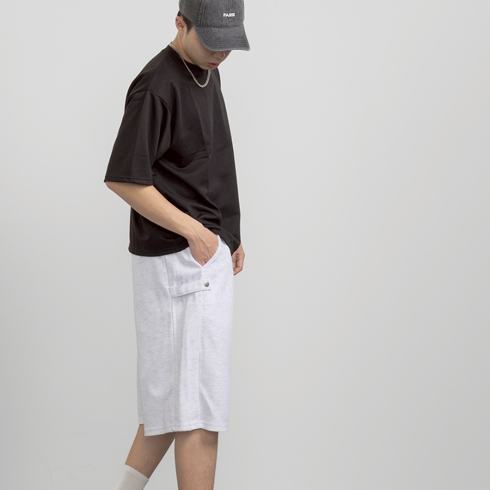 銀扣小畫家棉寬褲-細節圖2