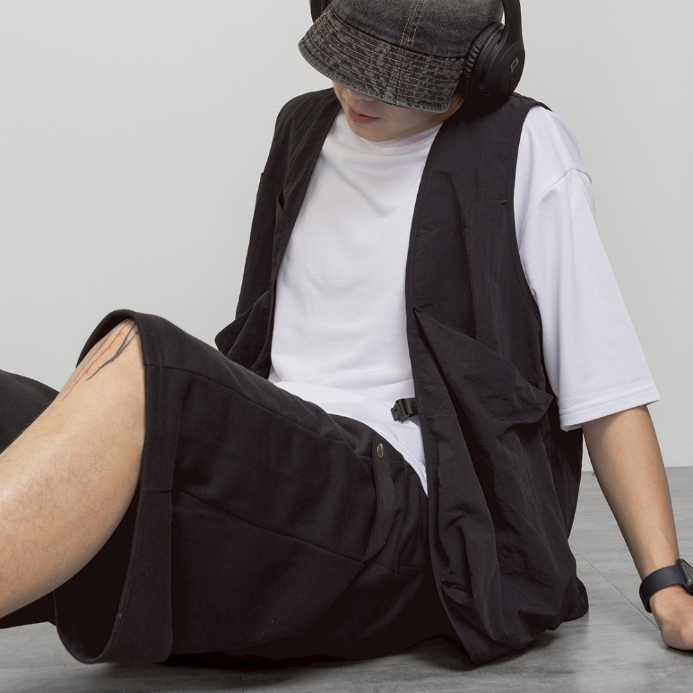 銀扣小畫家棉寬褲-細節圖4