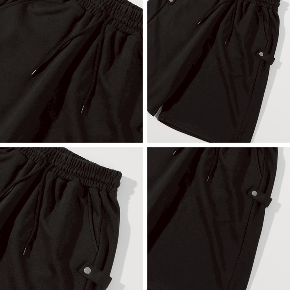 銀扣小畫家棉寬褲-細節圖10