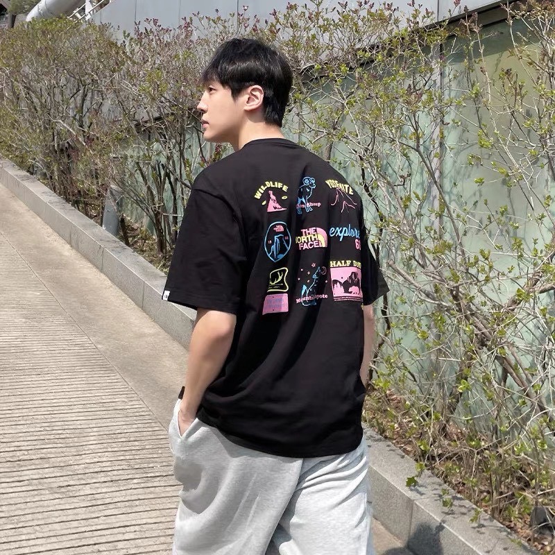 Tnf 優勝美九宮格短袖-細節圖2