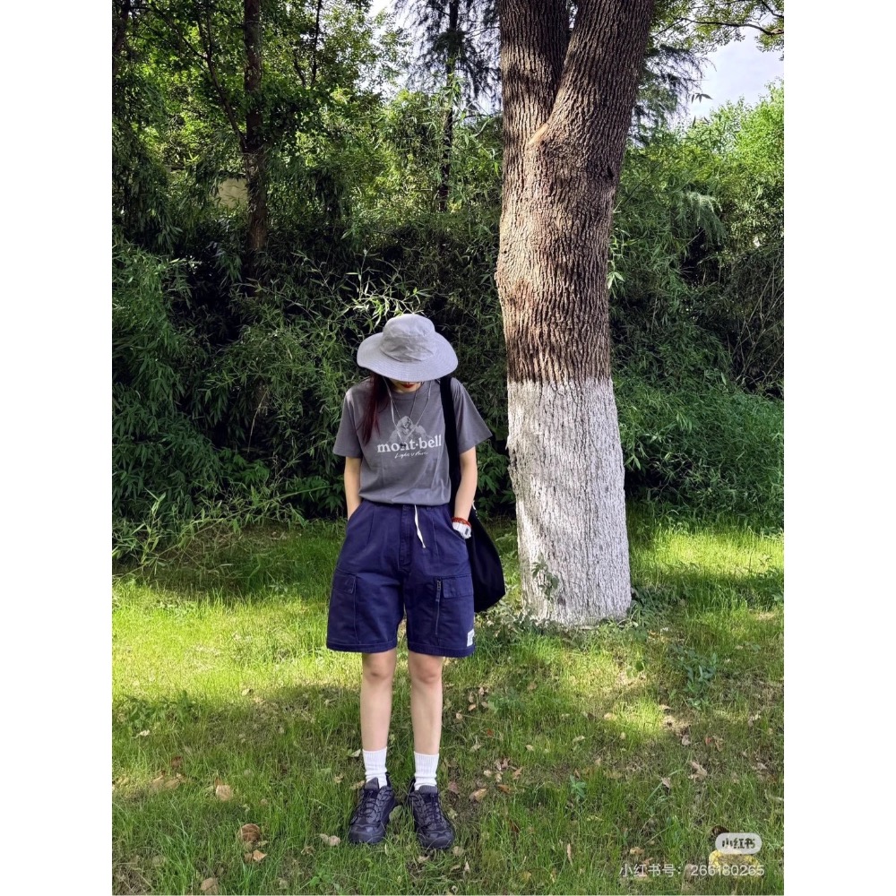 Montbell速乾冰涼  美山 字母山脈印花 速乾功能性 短袖T恤 男女同款-細節圖3