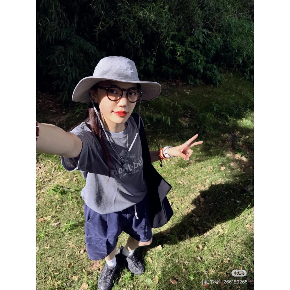 Montbell速乾冰涼  美山 字母山脈印花 速乾功能性 短袖T恤 男女同款-細節圖4