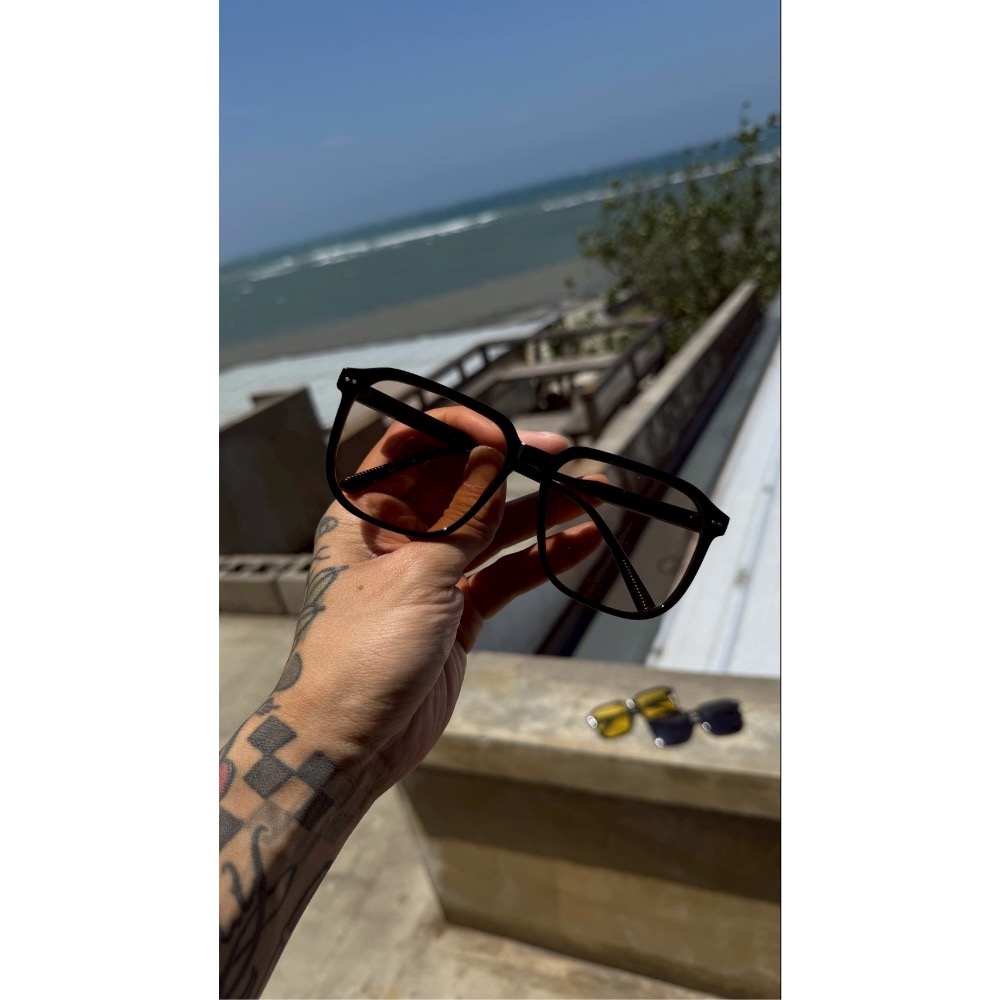 基礎百搭彩色墨鏡-細節圖3