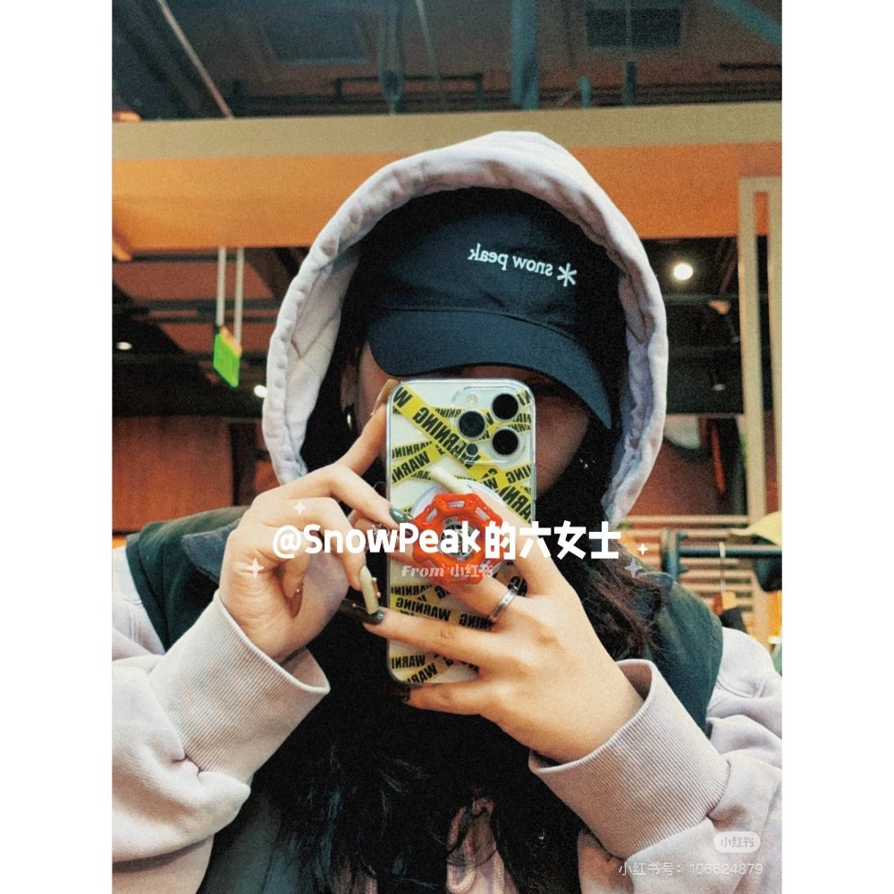 Snow peak  春夏款 情侶鴨舌帽-細節圖2