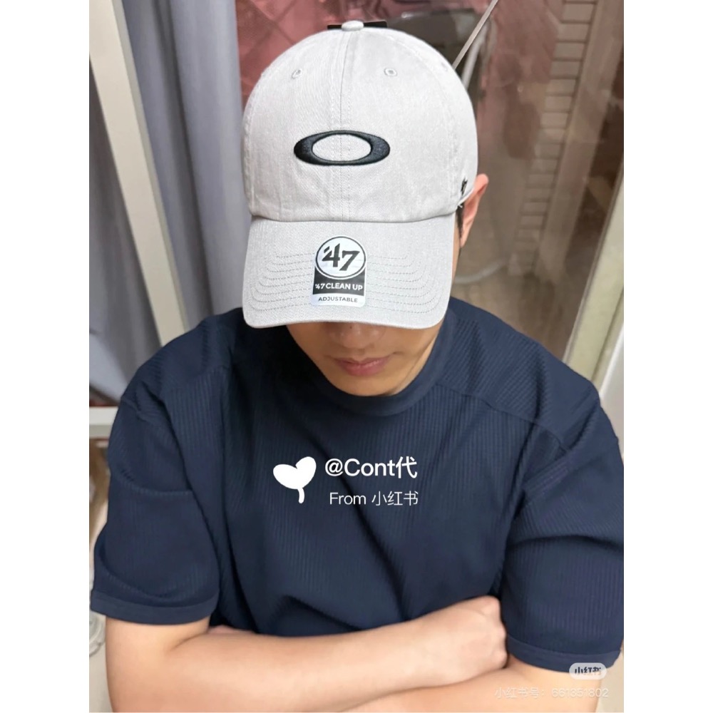 凹造型必備單品 25SS新配色 OAKLEY 聯名47 vintage 刺繡鴨舌帽復古街頭棒球帽 男女款-細節圖4