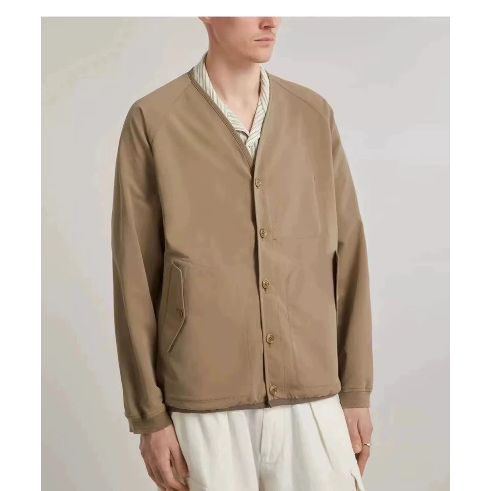 NANAMICA 24FW 日系戶外機能多口袋速乾V領開衫夾克外套-細節圖3