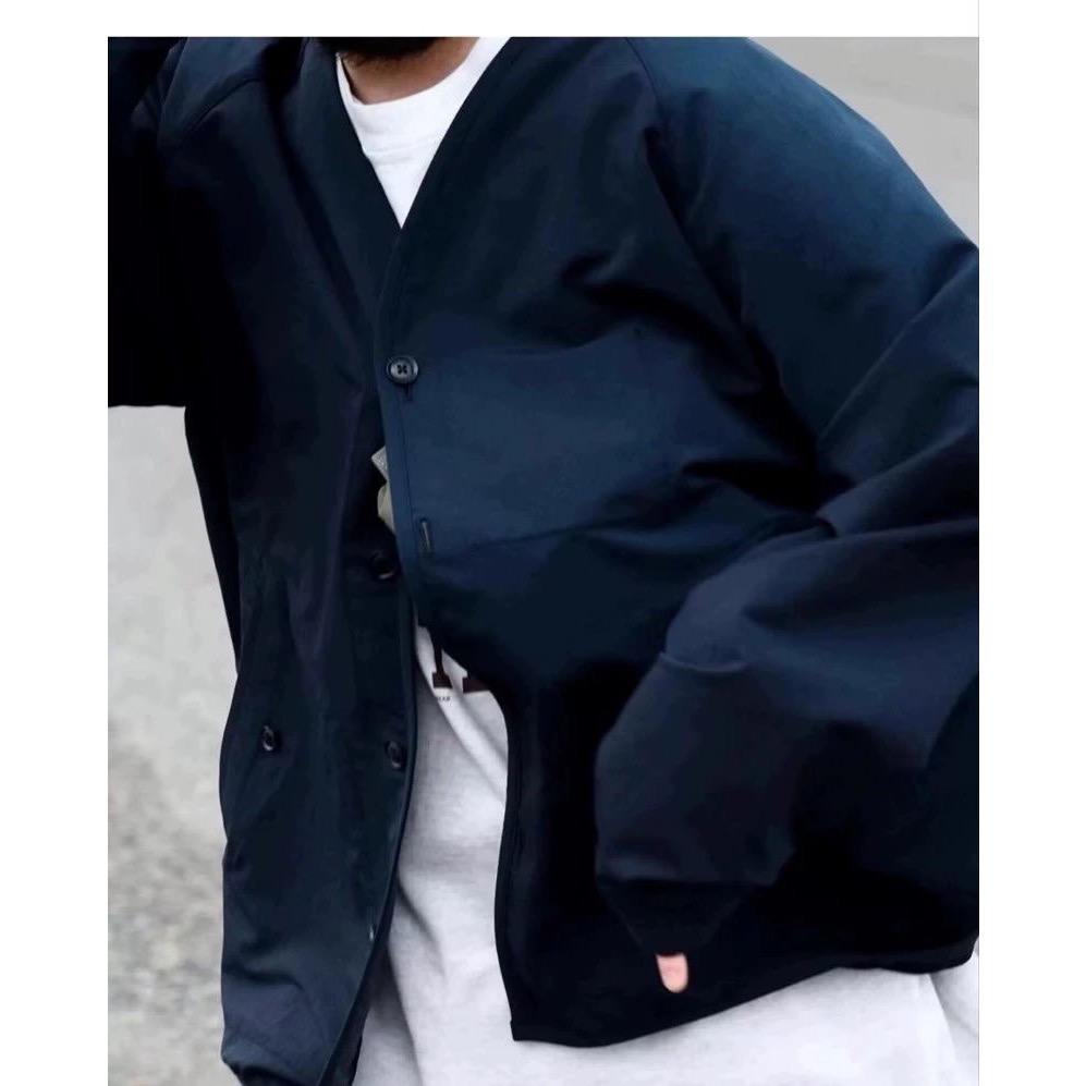 NANAMICA 24FW 日系戶外機能多口袋速乾V領開衫夾克外套-細節圖5