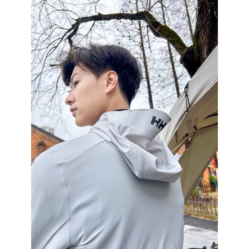 非常值得買 HELLY/HH海麗漢森夏季新款UPF100+防曬涼感戶外追光防曬衣-細節圖5