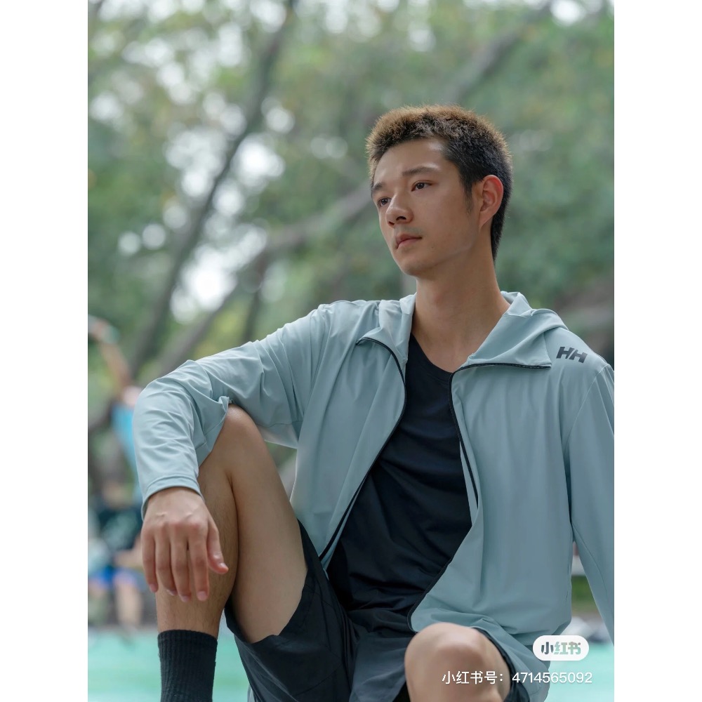 非常值得買 HELLY/HH海麗漢森夏季新款UPF100+防曬涼感戶外追光防曬衣-細節圖8