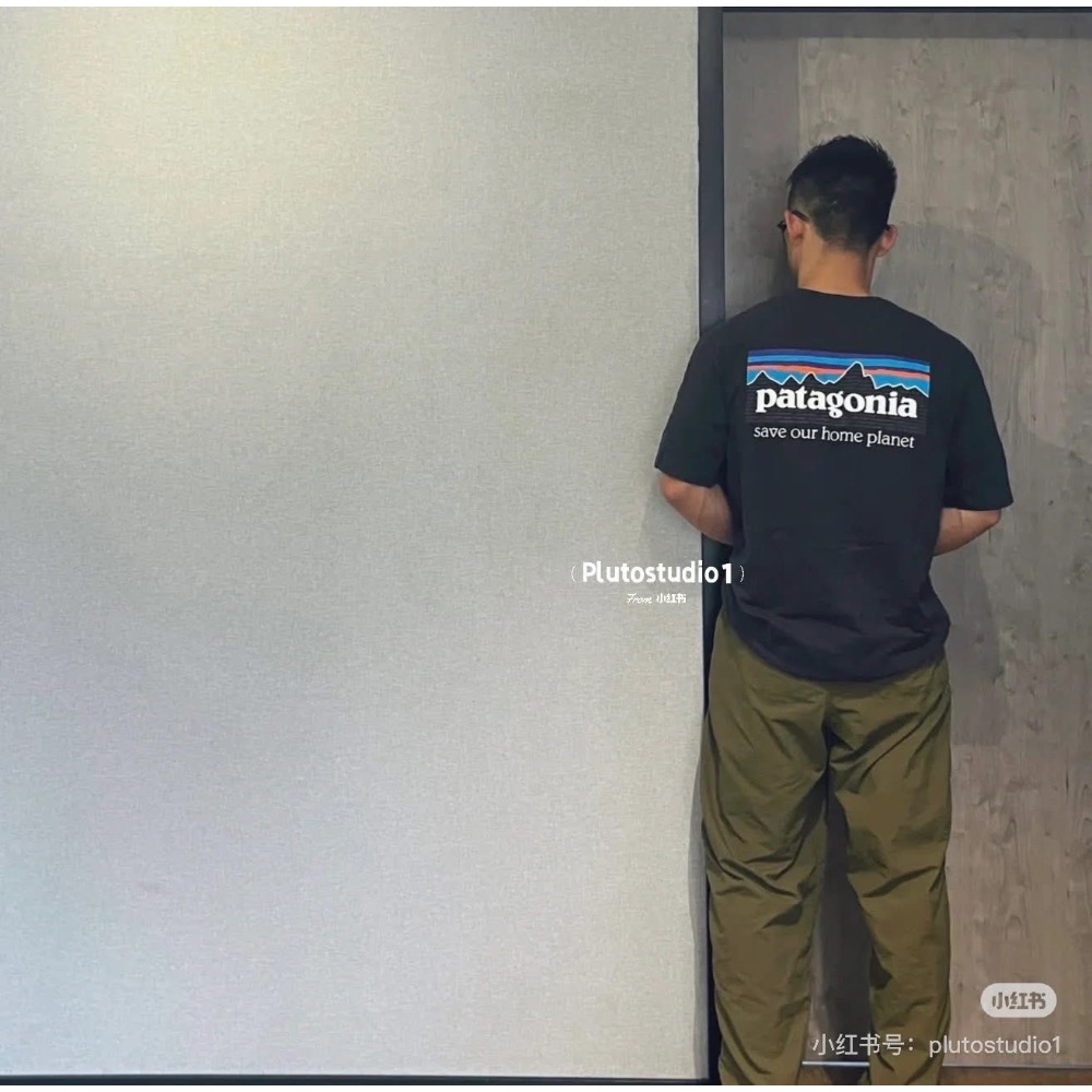 日本🇯🇵限定》 Patagonia拯救地球🌍世界和平環保♻️系列Framed Fltz Roy Trout Org-細節圖5