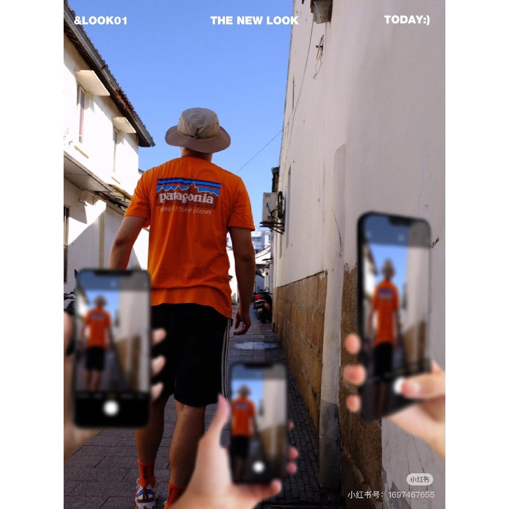 日本🇯🇵限定》 Patagonia拯救地球🌍世界和平環保♻️系列Framed Fltz Roy Trout Org-細節圖7