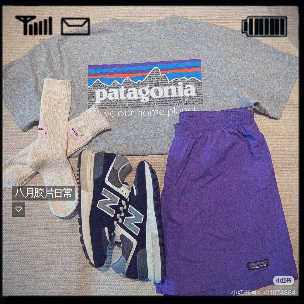 日本🇯🇵限定》 Patagonia拯救地球🌍世界和平環保♻️系列Framed Fltz Roy Trout Org-細節圖10