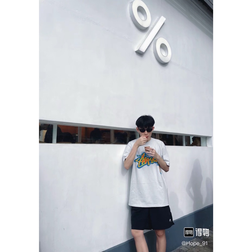 Stussy Water short stock 純色沙灘短褲-細節圖2