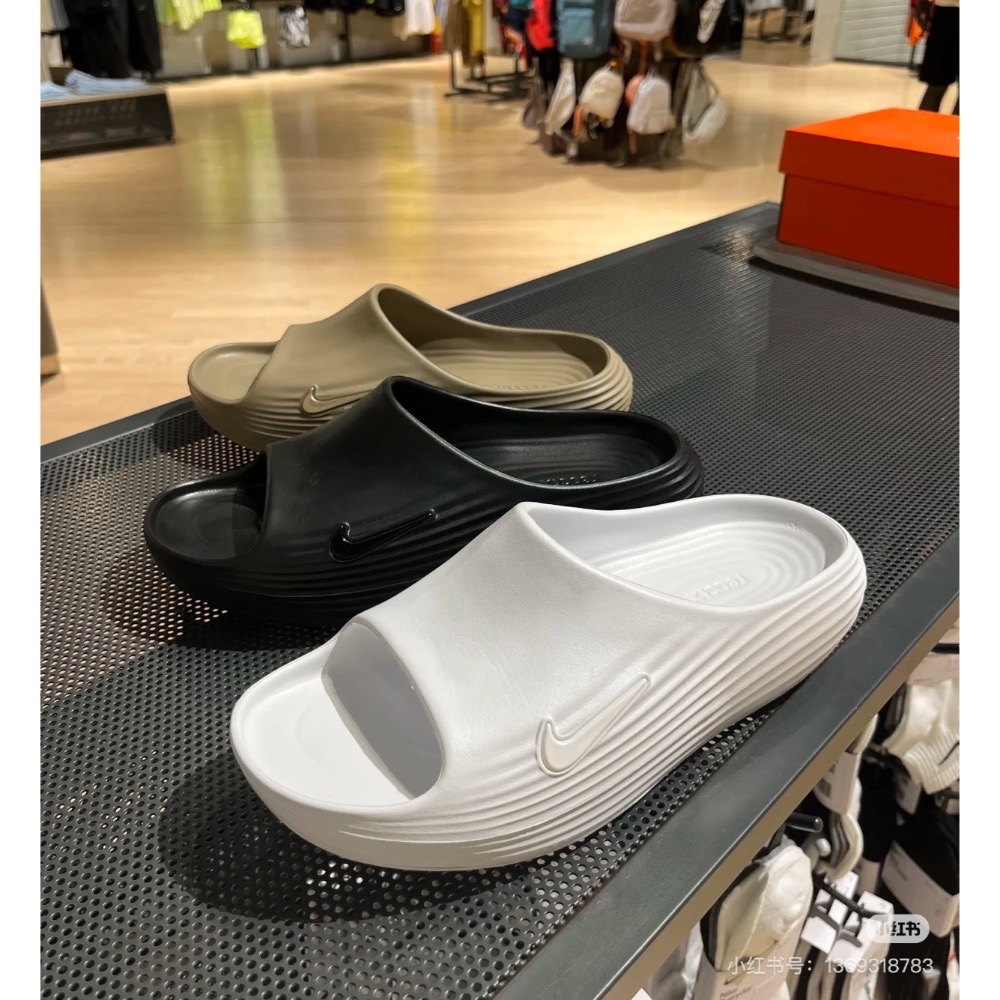 Nike  React X Rejuven8 Slide男女同款一字拖鞋-細節圖3