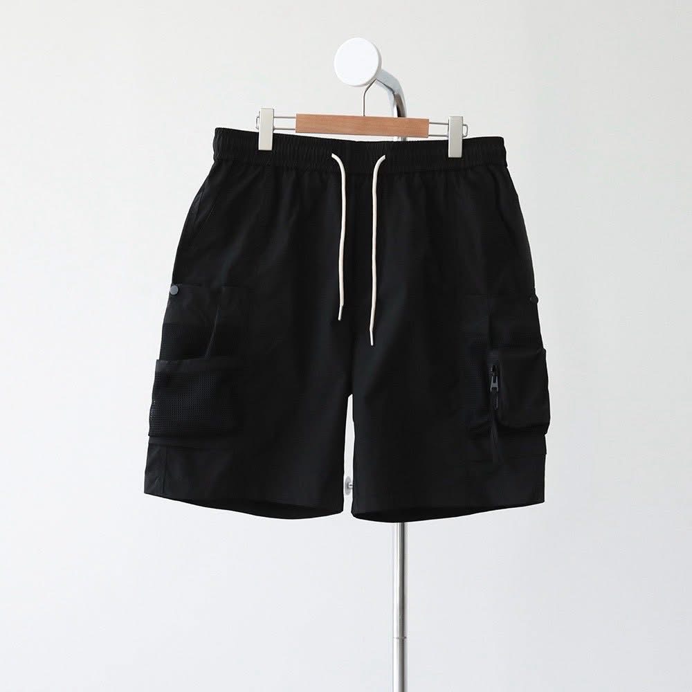 BOTTOM 🏔️🏕️  #三色多袋網布工裝短褲-細節圖3