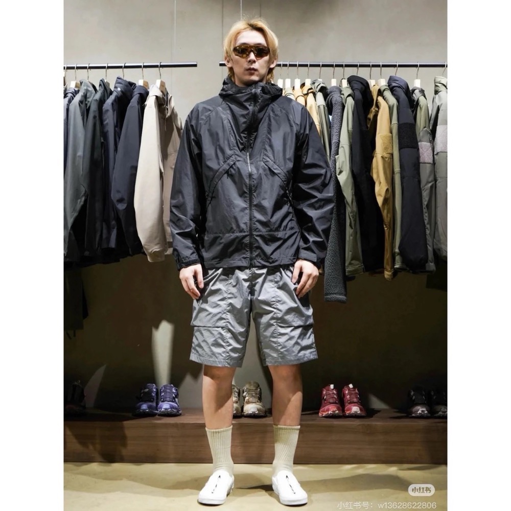 今夏必入OOTD 短褲#［25ss戶外機能】GOLDWINRIPSTOP LIGHT CARGO 防撕裂 機能抽繩大口袋-細節圖3