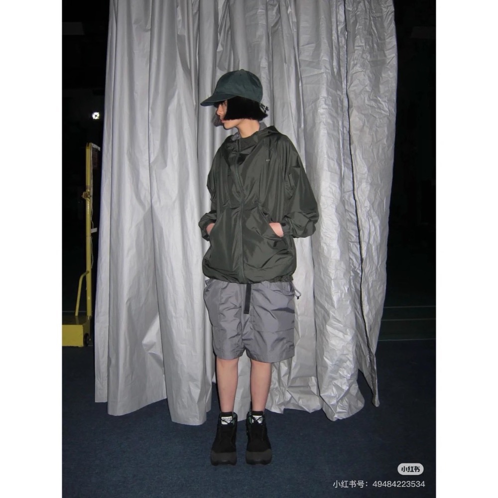 今夏必入OOTD 短褲#［25ss戶外機能】GOLDWINRIPSTOP LIGHT CARGO 防撕裂 機能抽繩大口袋-細節圖4