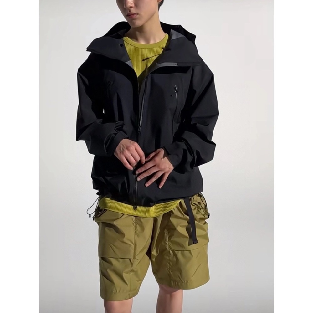 今夏必入OOTD 短褲#［25ss戶外機能】GOLDWINRIPSTOP LIGHT CARGO 防撕裂 機能抽繩大口袋-細節圖8