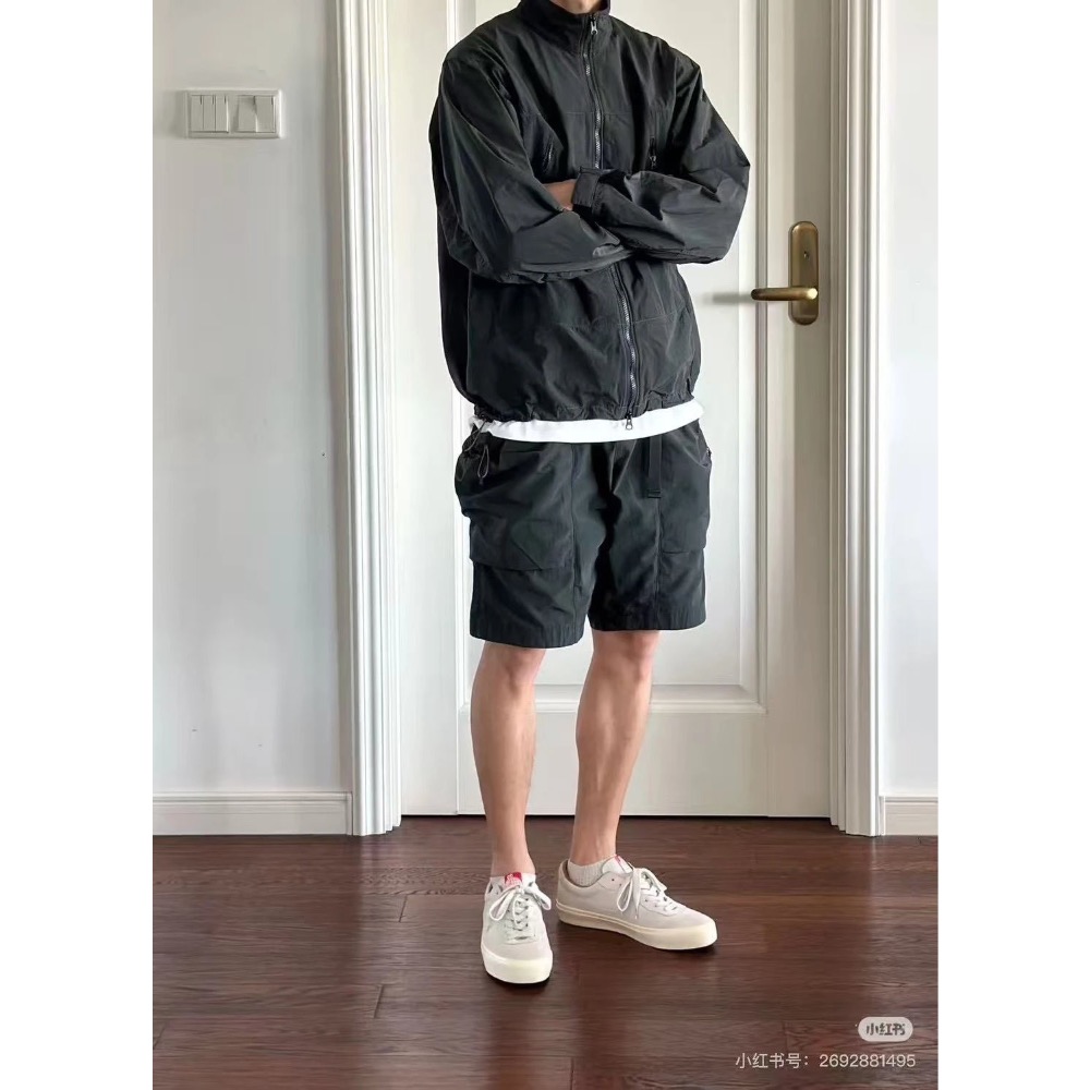 今夏必入OOTD 短褲#［25ss戶外機能】GOLDWINRIPSTOP LIGHT CARGO 防撕裂 機能抽繩大口袋-細節圖9