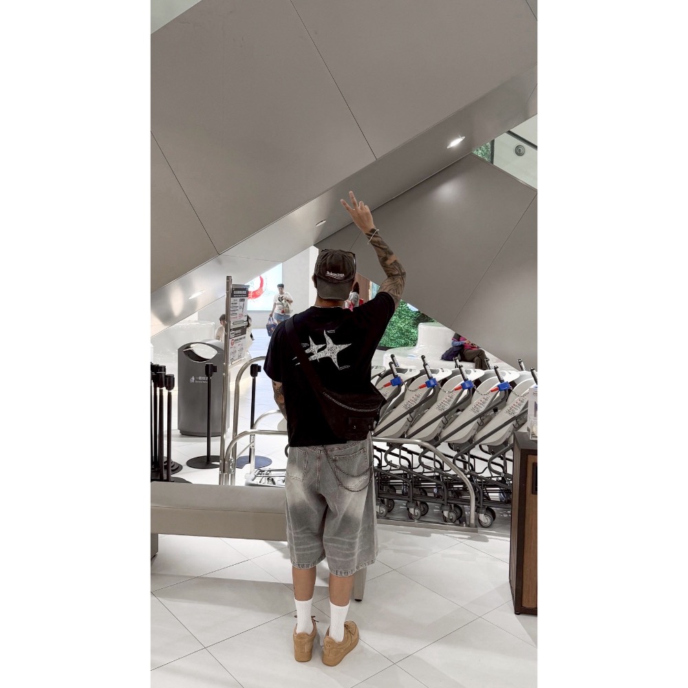 韓式街頭水洗完美版型七分牛仔褲-細節圖4