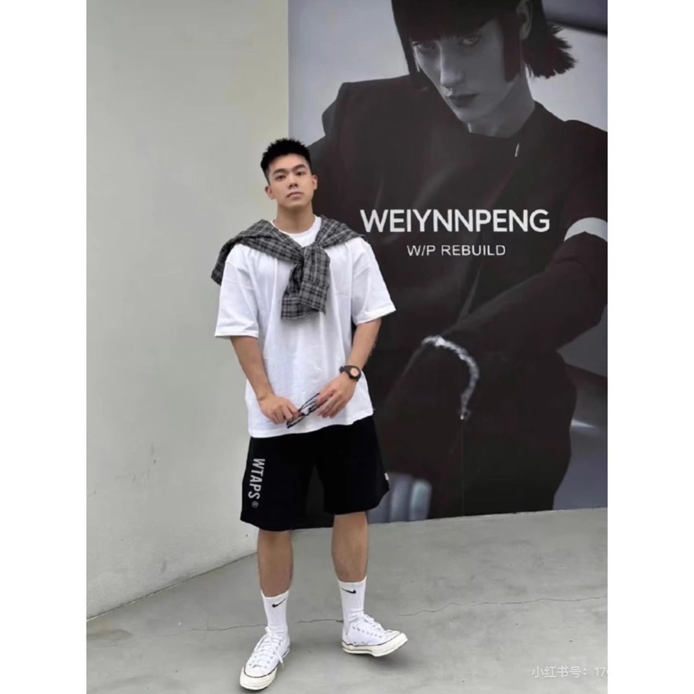 余文樂頻繁上身#【輕量透氣】WTAPS 印花大字母-細節圖5