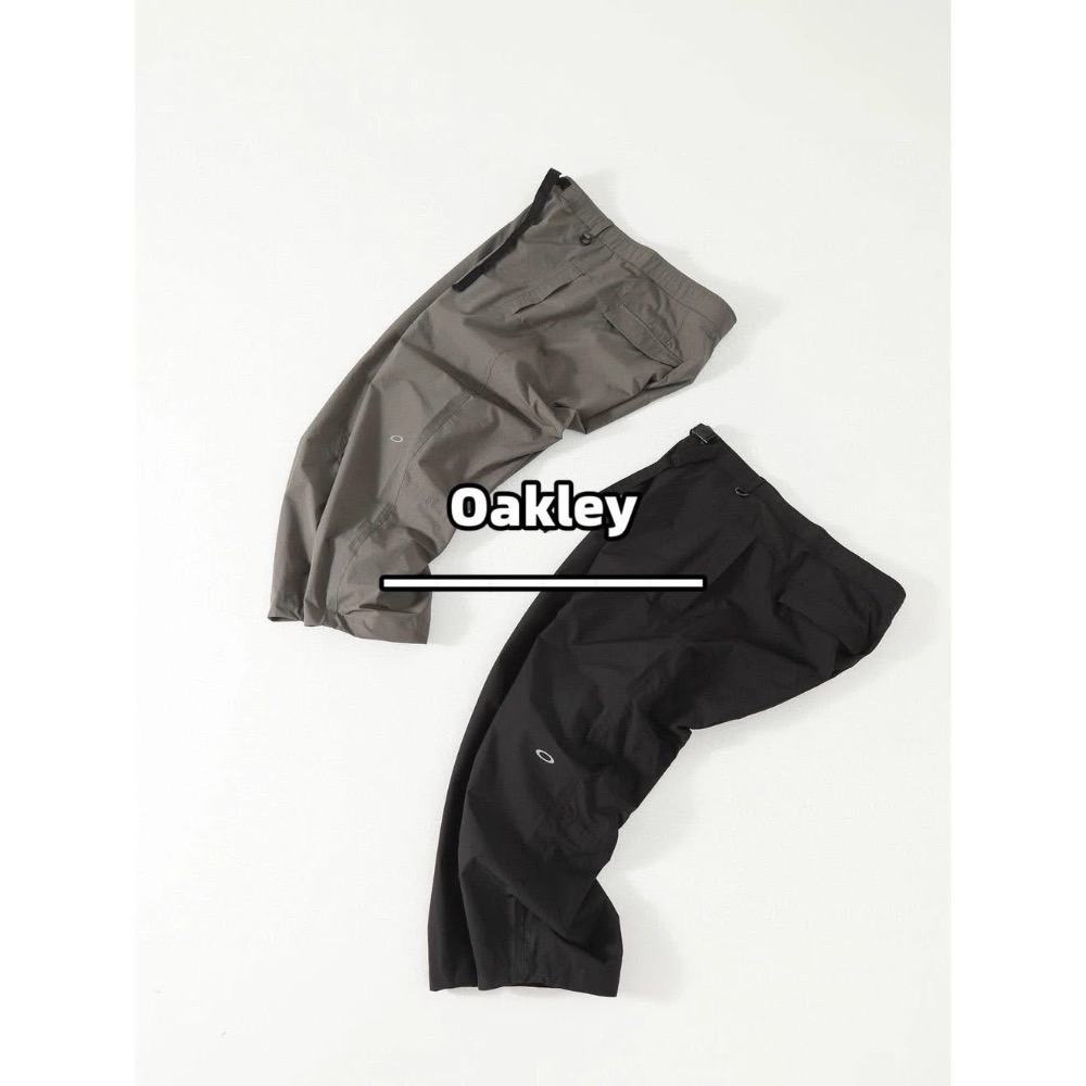 承包一個夏天#【輕薄裸感】oakley  夏季輕量速乾透氣  工裝機能休閒褲 蘿蔔褲男女款-細節圖2