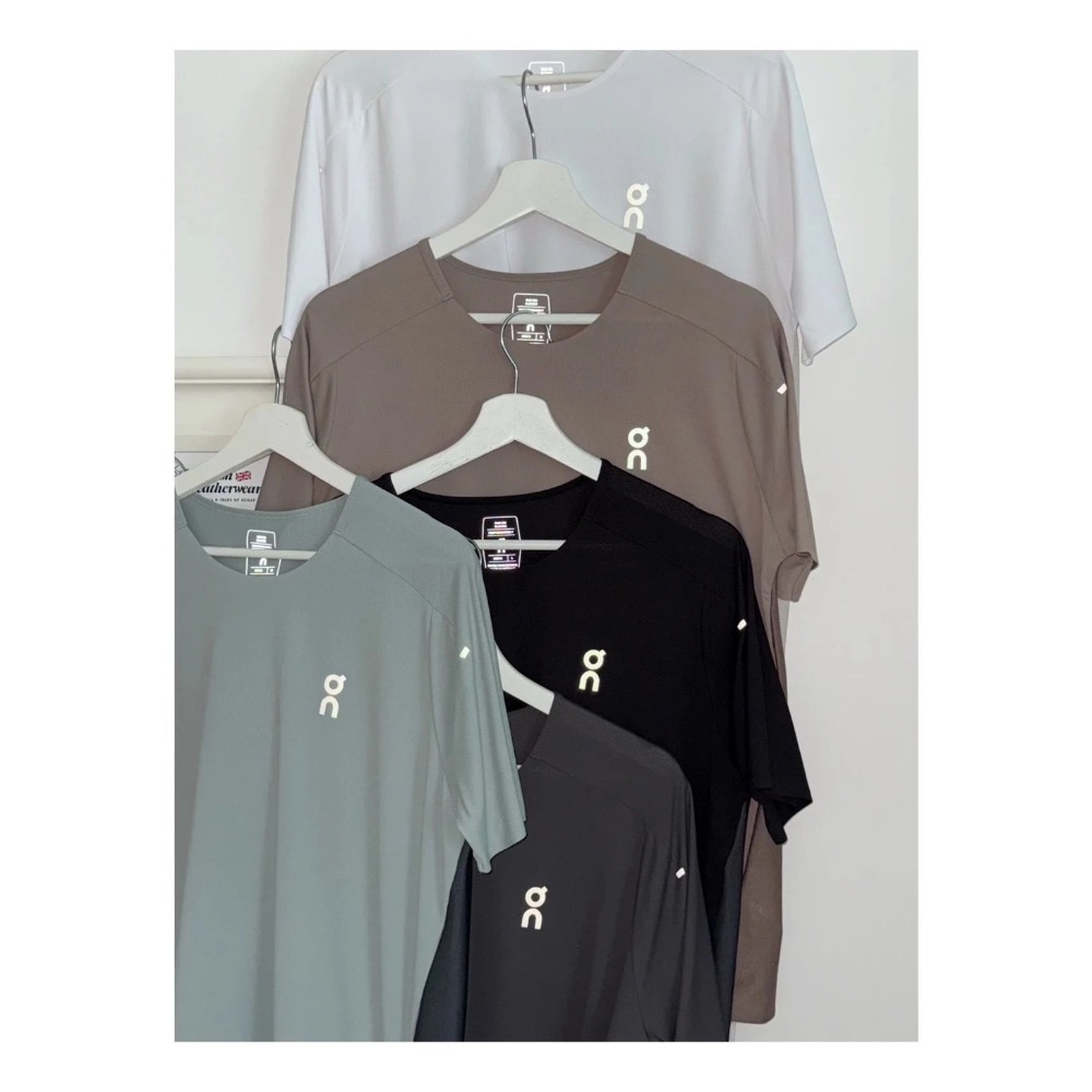 On Performance-T 反光印花 輕量速乾 激光剪裁拼接壓膠 無感 短袖T-細節圖8