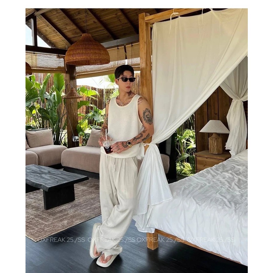 靜奢主義】老錢風提花背心|蜂窩格立體肌理打造不費力的高級感-細節圖2