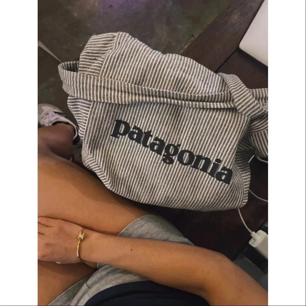 官網斷貨很久的Patagonia 帆布袋-細節圖2