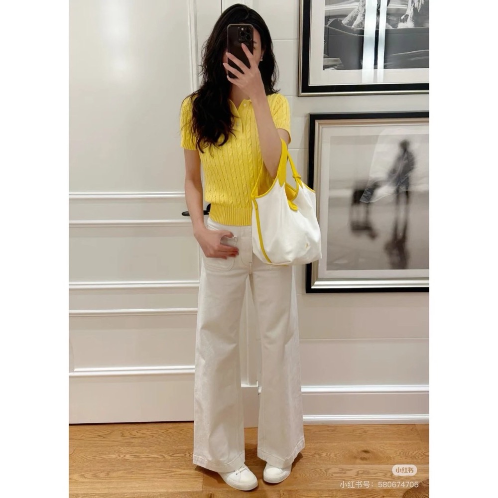 Polo寶藏菜籃子包#【金玟庭同款】  Ralph Lauren小馬刺繡-細節圖2