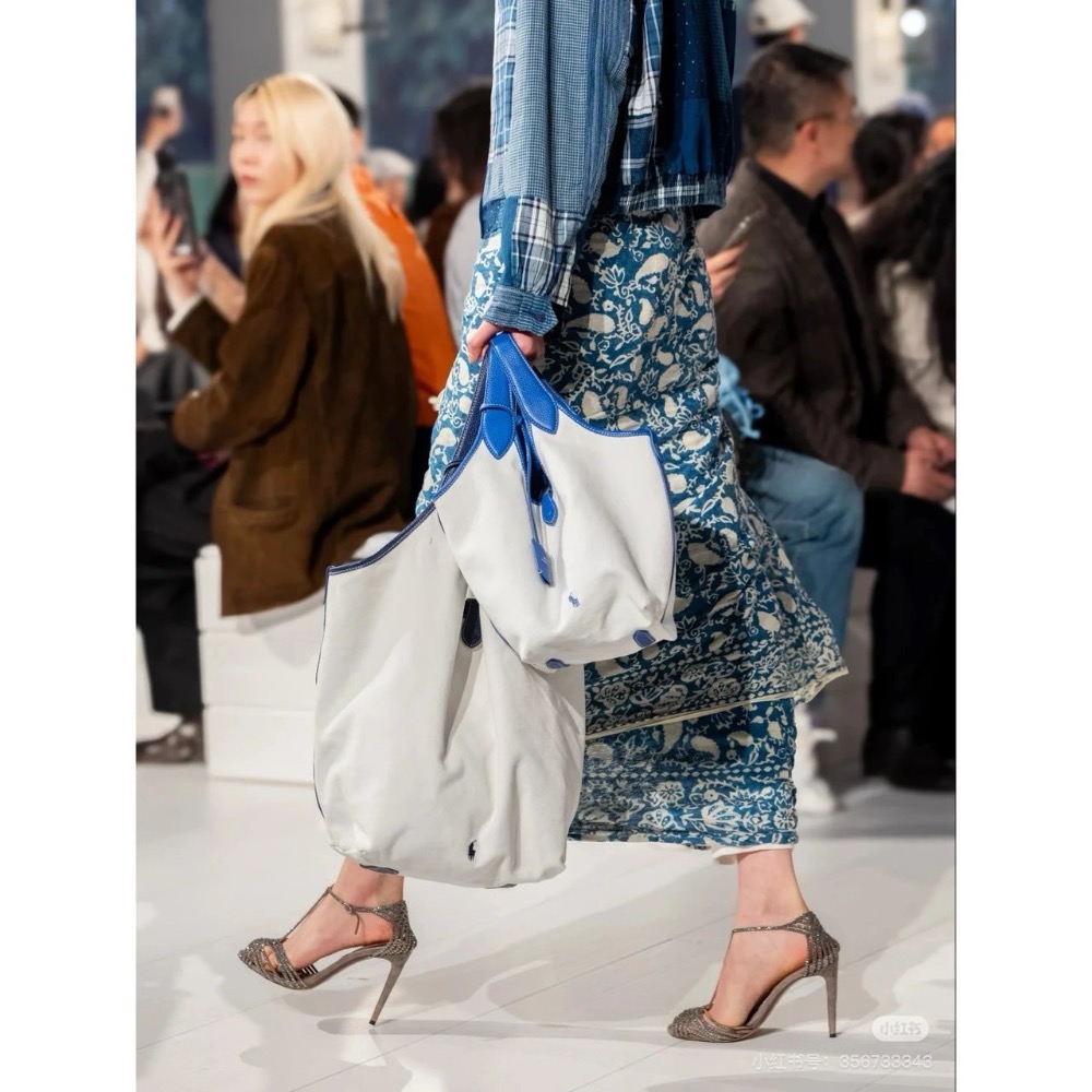 Polo寶藏菜籃子包#【金玟庭同款】  Ralph Lauren小馬刺繡-細節圖4