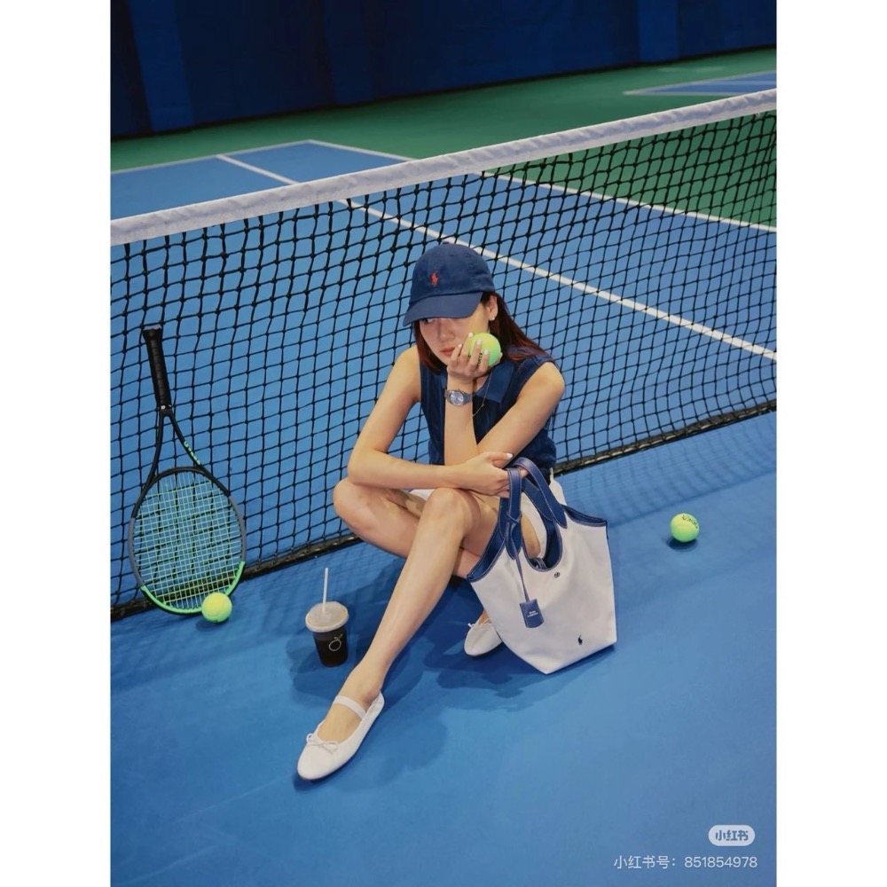 Polo寶藏菜籃子包#【金玟庭同款】  Ralph Lauren小馬刺繡-細節圖7