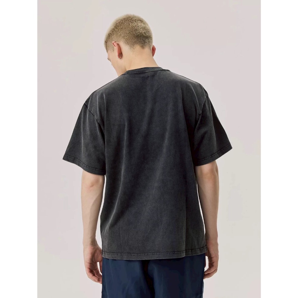 KITH Osaka Tiger Tee大阪開業限定老虎水洗做舊短袖男日系T恤-細節圖3