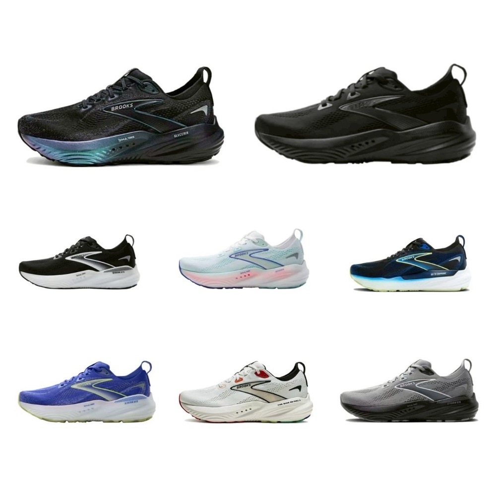 BROOKS布魯克斯甘油22男女同款休閒運動跑步鞋-細節圖2