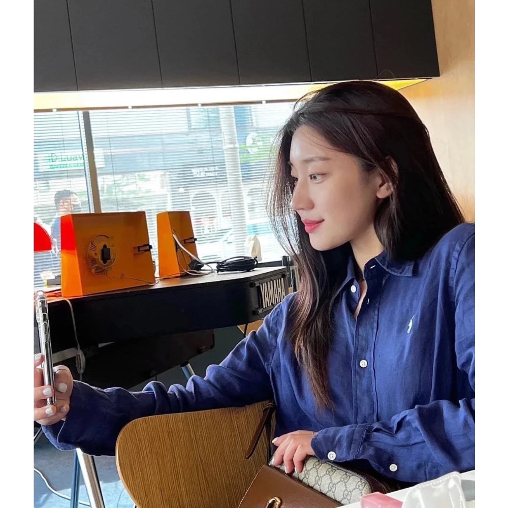 5色 Ralph Lauren 亞麻襯衫-細節圖3