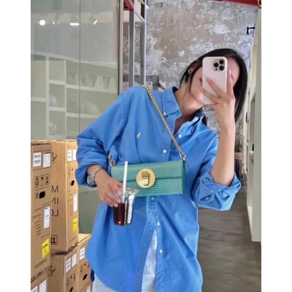 5色 Ralph Lauren 亞麻襯衫-細節圖4